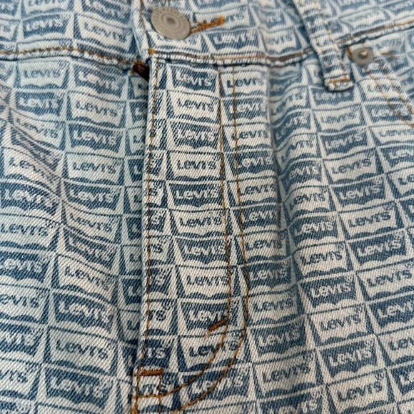 LEVI’S 512 SLIM TAPER HI-RISE LOGO JEANS UNISEX 30x30 - Picture 10 of 16